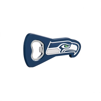 SEATTLE SEAHAWKS MAGNET BOTTLE OPENER