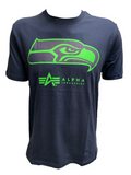 CAMISETA SEATTLE SEAHAWKS ALPHA INDUSTRIES PARA HOMBRE