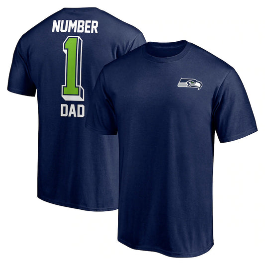 SEATTLE SEAHAWKS MEN'S FATHERS DAY T-SHIRT