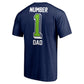 SEATTLE SEAHAWKS MEN'S FATHERS DAY T-SHIRT