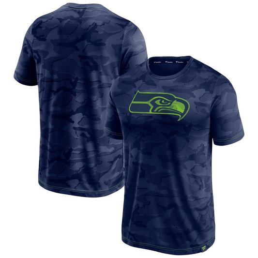 CAMISETA JACQUARD DE CAMUFLAJE PRIMARIO PARA HOMBRE SEATTLE SEAHAWKS