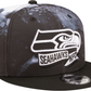 GORRA SEATTLE SEAHAWKS SIDELINE 9FIFTY SNAPBACK - TINTA NEGRA/BLANCO