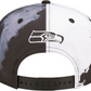 SEATTLE SEAHAWKS SIDELINE 9FIFTY SNAPBACK HAT - BLACK/ WHITE INK