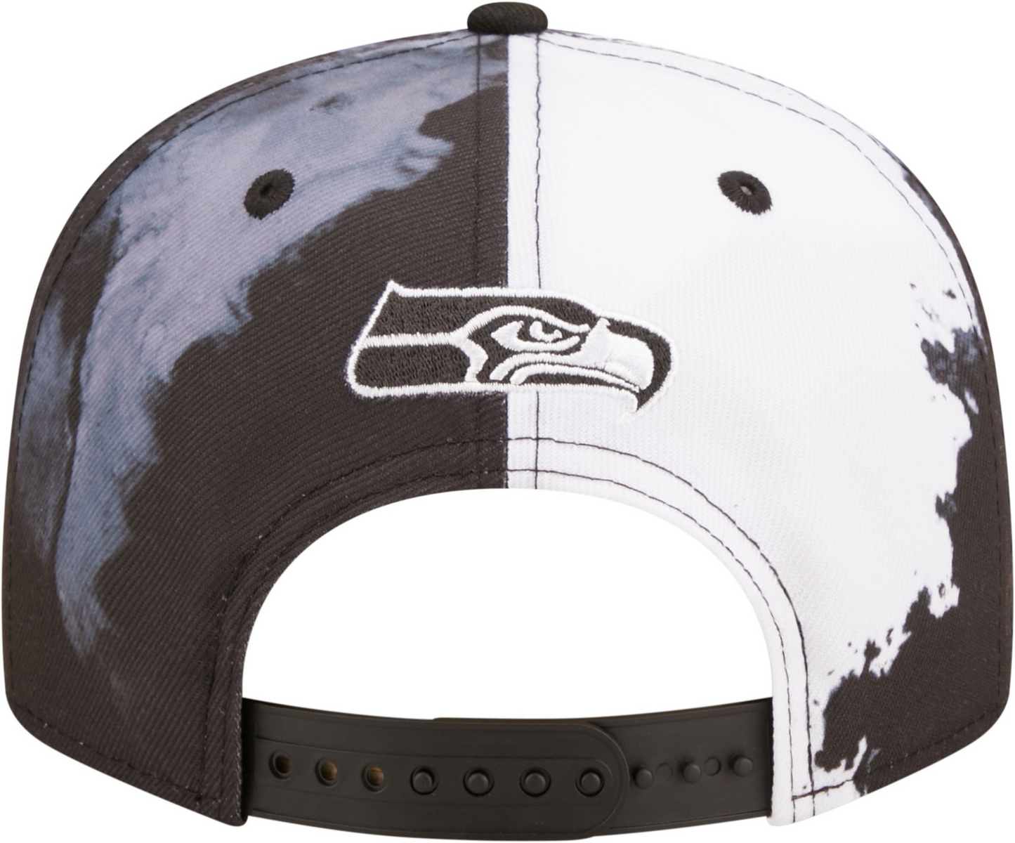 GORRA SEATTLE SEAHAWKS SIDELINE 9FIFTY SNAPBACK - TINTA NEGRA/BLANCO