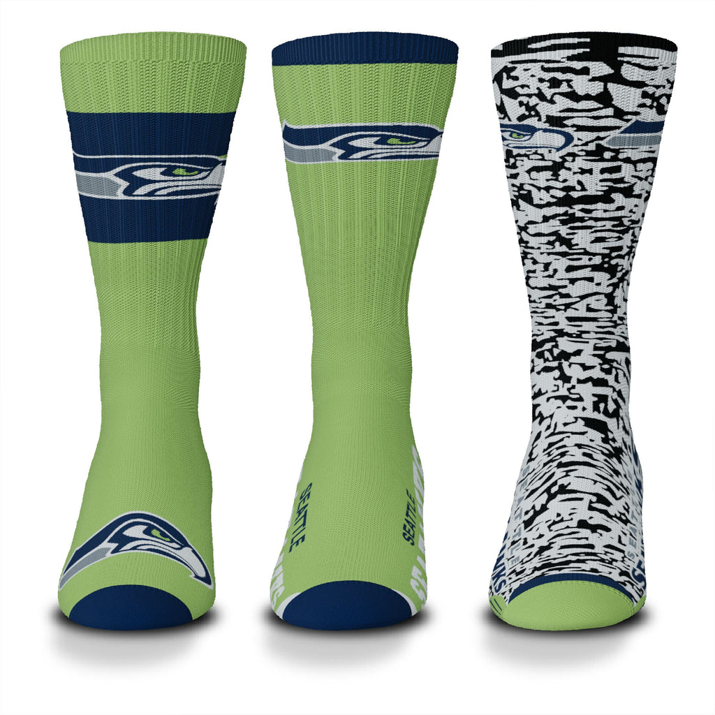 SEATTLE SEAHAWKS STIMULUS SOCKS