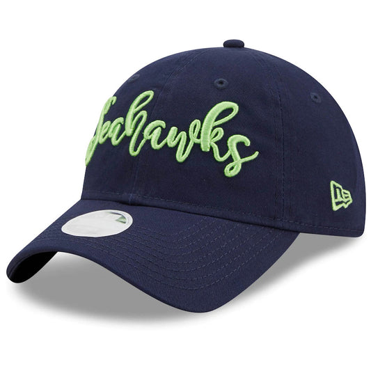 SEATTLE SEAHAWKS WOMEN'S SCRIPT 9TWENTY ADJUSTABLE