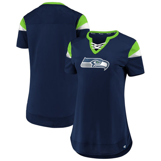 CAMISETA DE MODA DRAFT ME DE SEATTLE SEAHAWKS PARA MUJER