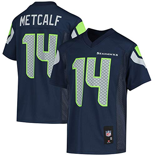 SEATTLE SEAHAWKS DK METCALF YOUTH MID TIER JERSEY - NAVY