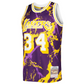 SHAQUILLE O'NEAL MEN'S LOS ANGELES LAKERS MITCHELL & NESS SWINGMAN JERSEY - MARBLE
