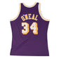 SHAQUILLE O'NEAL HOMBRE LOS ANGELES LAKERS MITCHELL &amp; NESS 96-97' JERSEY SWINGMAN