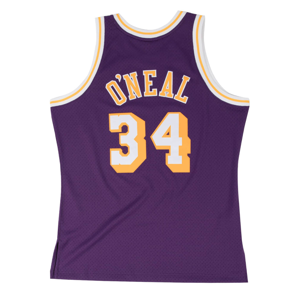 SHAQUILLE O'NEAL MEN'S LOS ANGELES LAKERS MITCHELL & NESS 96-97' SWINGMAN JERSEY