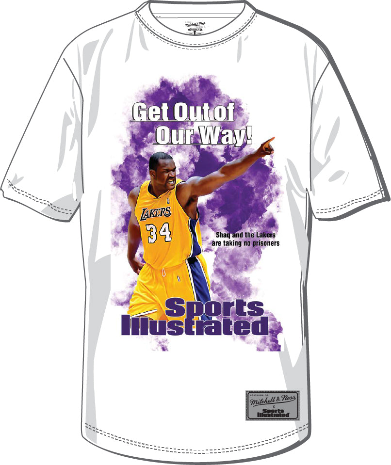 SHAQUILLE ONEAL SPORTS ILLUSTRATED PHOTO REELS TEE