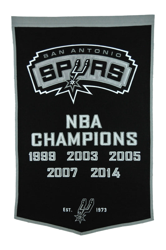 BANDERA DE LA DINASTÍA DE LOS SAN ANTONIO SPURS