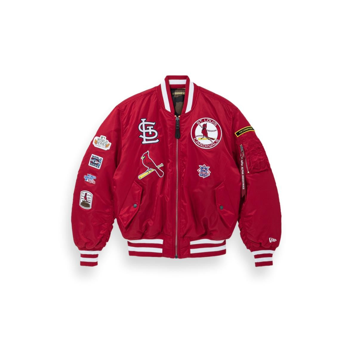 Alpha Industries Red Bomber Jacket Factory Sale | www ...