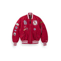 CHAQUETA BOMBER REVERSIBLE ALPHA INDUSTRIES PARA HOMBRE ST LOUIS CARDINALS