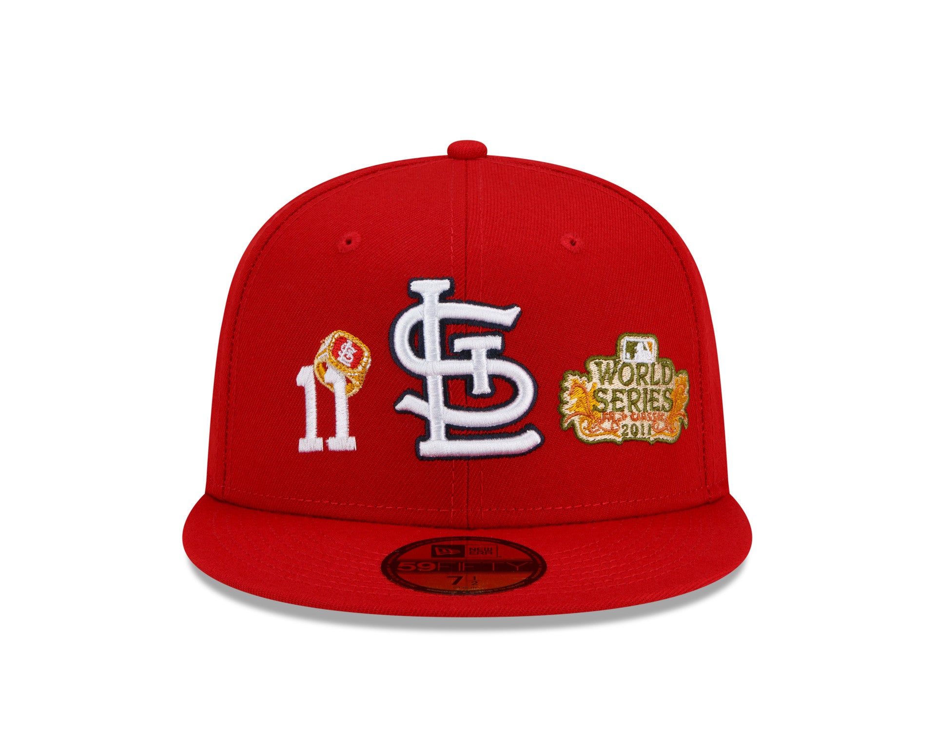 St. Louis Cardinals Count The Rings 59FIFTY Fitted 21 / 7 5/8