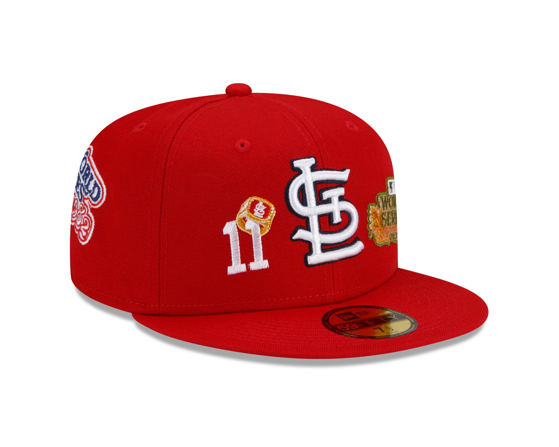 St. Louis Cardinals Count The Rings 59FIFTY Fitted 21 / 7 5/8