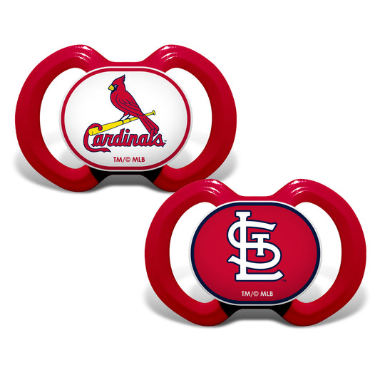 ST.LOUIS CARDINALS PACK 2 CHUPETES