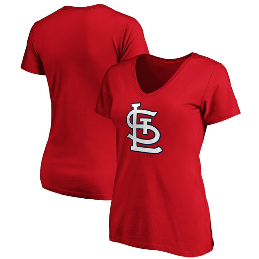 ST.LOUIS CARDINALS WOMEN'S OFFICIAL LOGO T-SHIRT