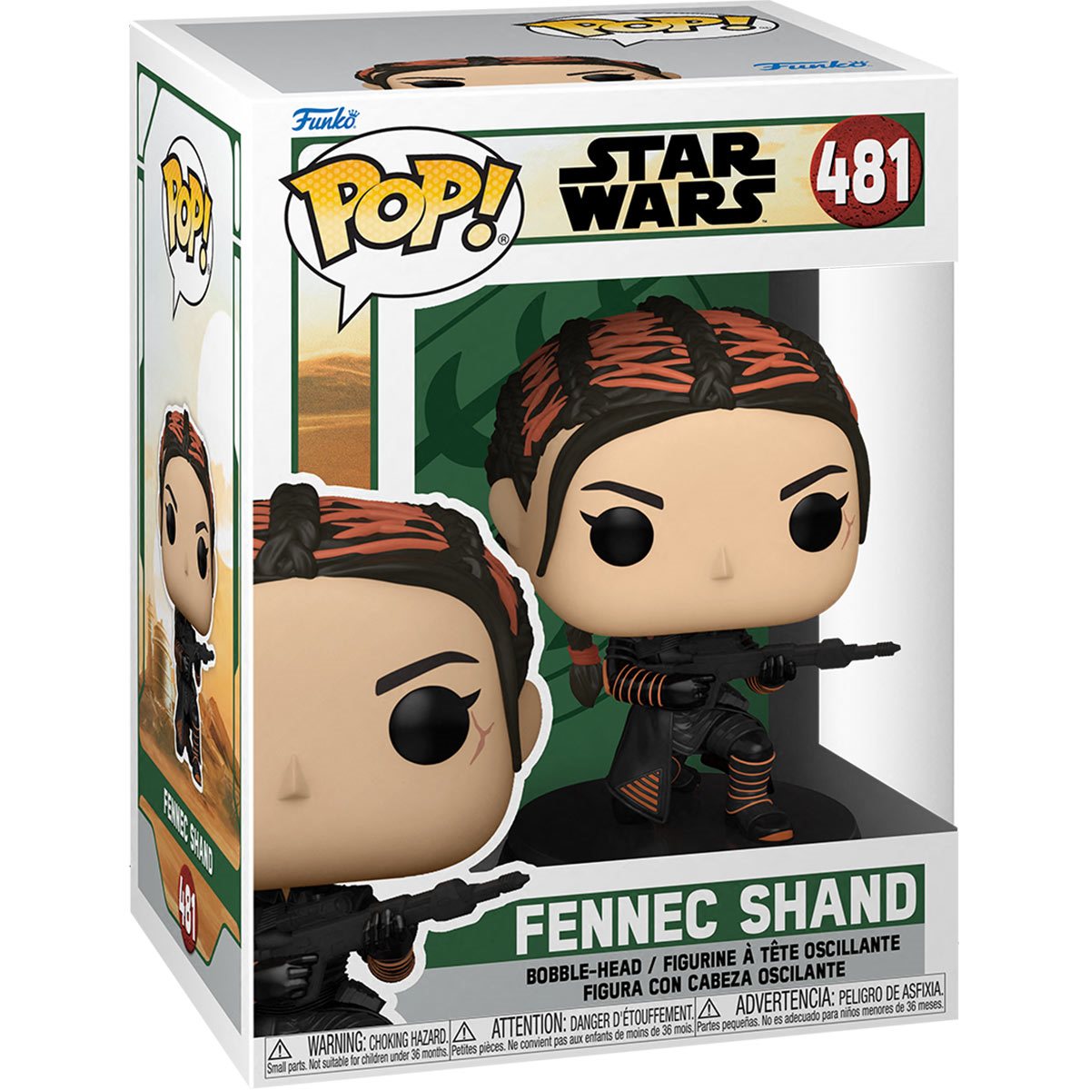 STAR WARS THE BOOK OF BOBA FETT: FENNEC SHAD FUNKO POP VINYL