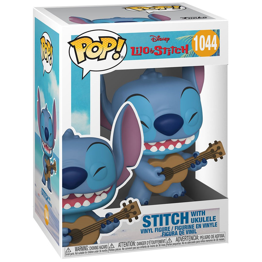 STITCH CON UKULELE VINILO FUNKO POP