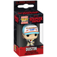 FUNKO POP! STRANGER THINGS SEASON 4 - DUSTIN POCKET POP! KEY CHAIN