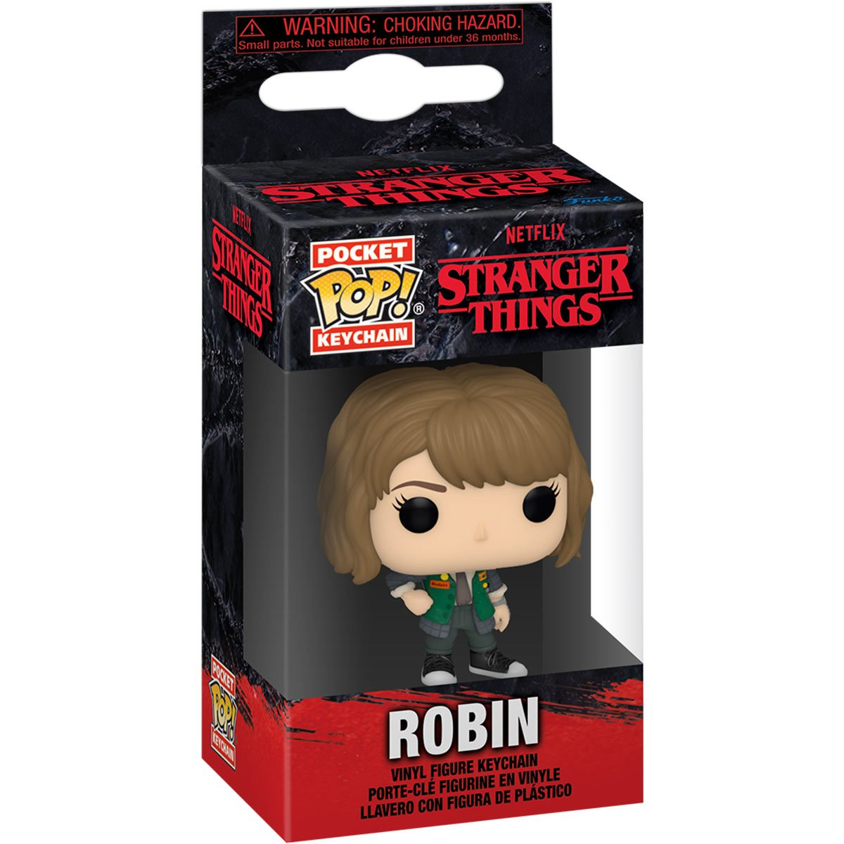 ¡FUNKO POP! COSAS EXTRAÑAS TEMPORADA 4 - ¡ROBIN POCKET POP! LLAVERO