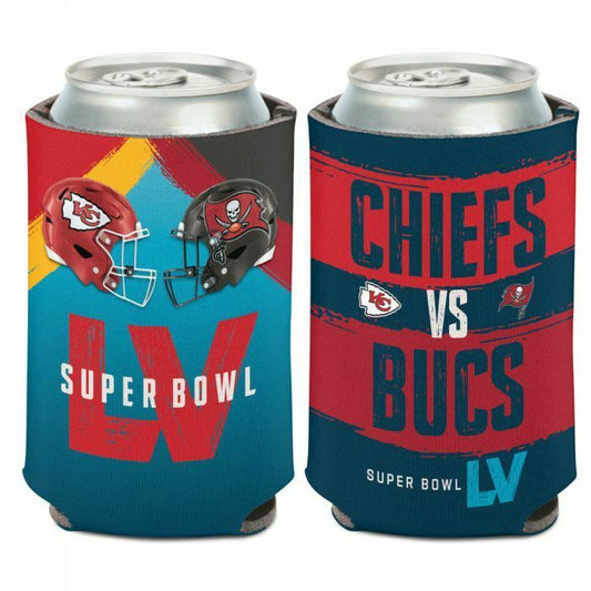 SUPER BOWL LV DUELING CAN HOLDER