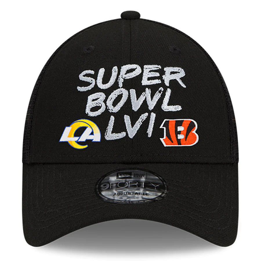 GORRA DE DUELO SUPER BOWL LVI 9FORTY AJUSTABLE