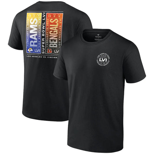 CAMISETA DE DUELO PARA HOMBRE SUPER BOWL LVI