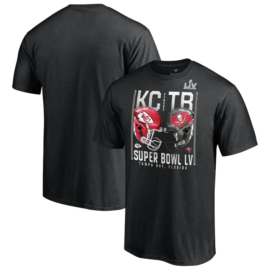SUPERBOWL LV MEN'S PLAY CLOCK MATCH UP T-SHIRT