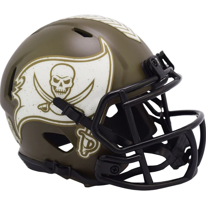 TAMPA BAY BUCCANEERS 2022 SALUTE TO SERVICE MINI SPEED HELMET