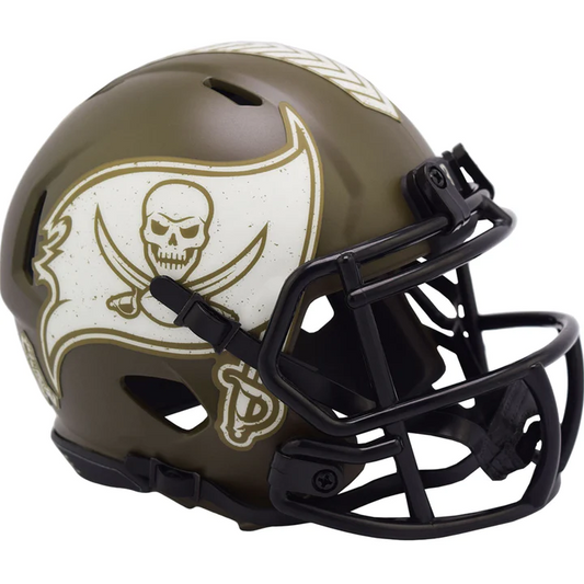 TAMPA BAY BUCCANEERS 2022 SALUTE TO SERVICE MINI SPEED HELMET