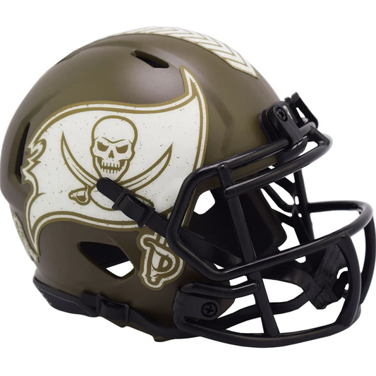 TAMPA BAY BUCANEERS 2022 SALUDO AL SERVICIO CASCO MINI SPEED