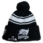 TAMPA BAY BUCCANEERS 2022 SIDELINE SPORT CUFFED POM KNIT -BLACK/WHITE