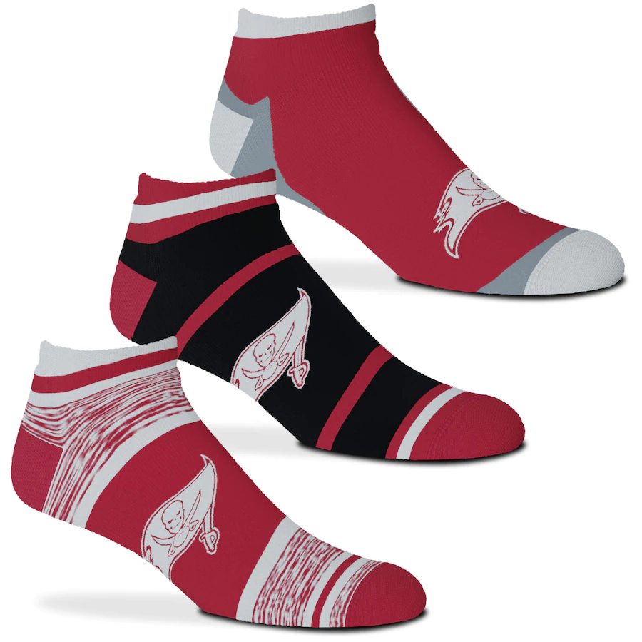 TAMPA BAY BUCCANEERS 3-PACK CASH SOCKS