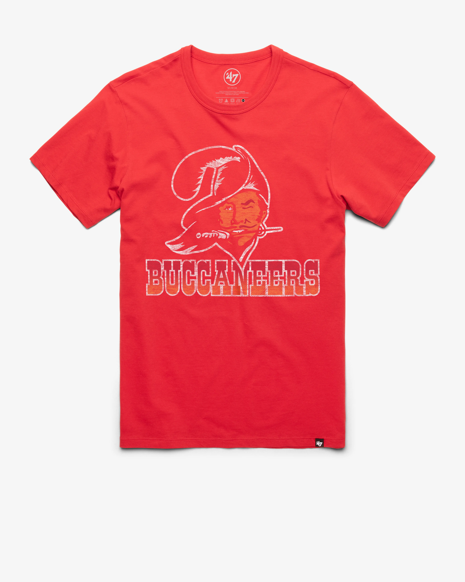 TAMPA BAY BUCCANEERS MEN S 47 BRAND LEGACY FRANKLIN T SHIRT JR S