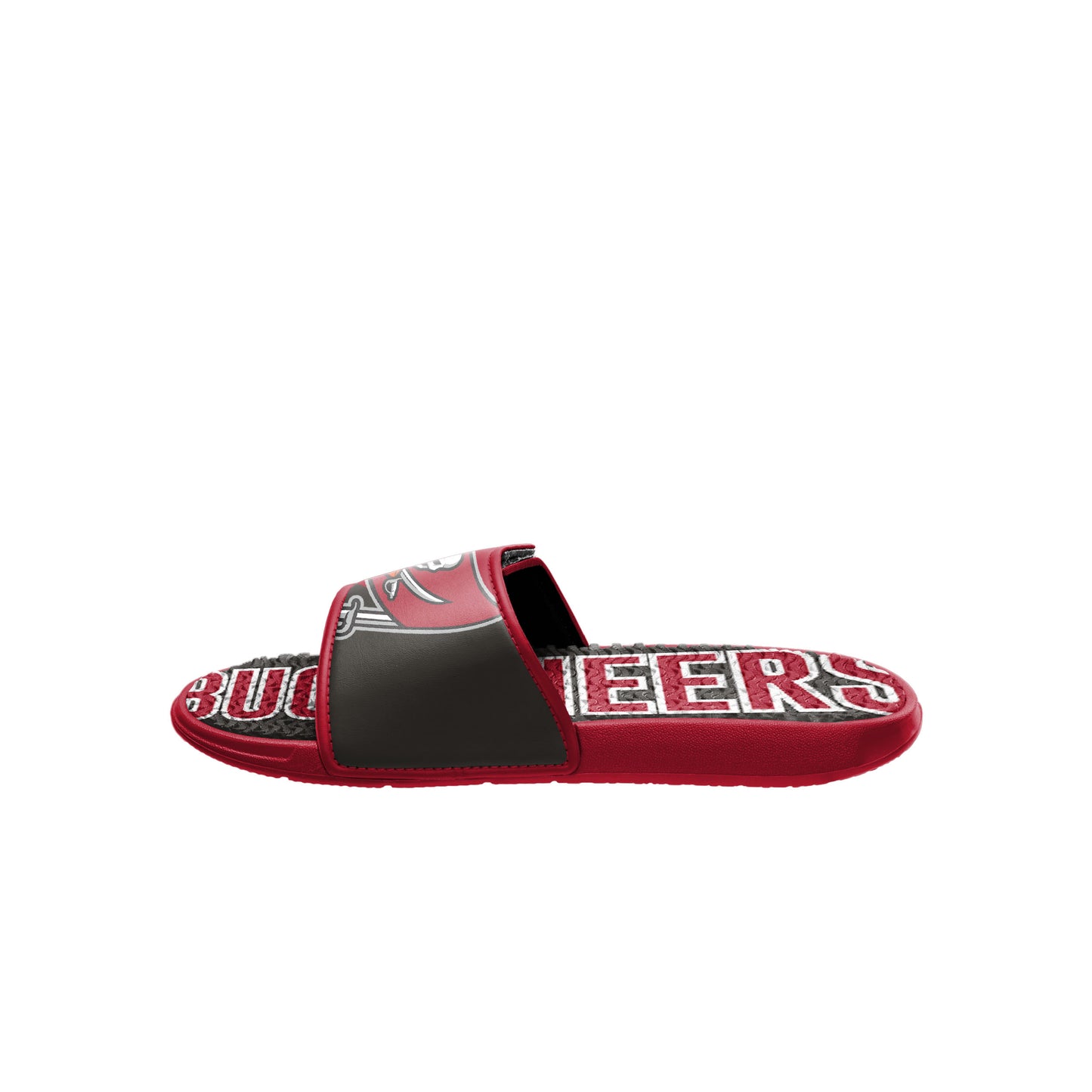 DIAPOSITIVA DE GEL CON LOGO GRANDE PARA HOMBRE TAMPA BAY BUCANEERS