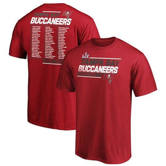 TAMPA BAY BUCANEERS CAMISETA SBLV PLAY ACTION ROSTER PARA HOMBRE