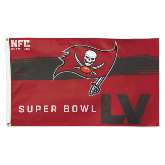 BANDERA DE LA CASA DE TAMPA BAY BUCANEERS SUPER BOWL LV 3'X5'