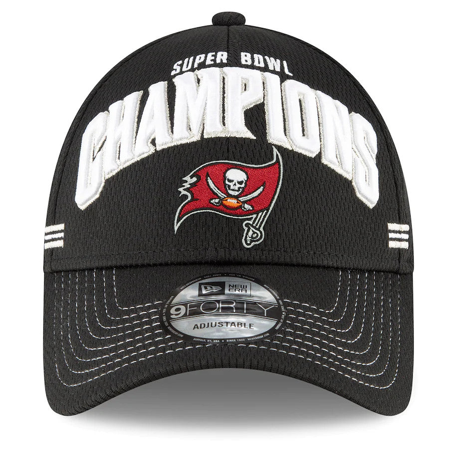 TAMPA BAY BUCCANEERS SUPER BOWL LV CHAMPS LOCKER ROOM 9FORTY ADJUSTABLE