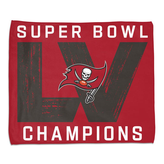 TOALLA TAMPA BAY BUCANEERS SUPER BOWL LV CHAMPS RALLY