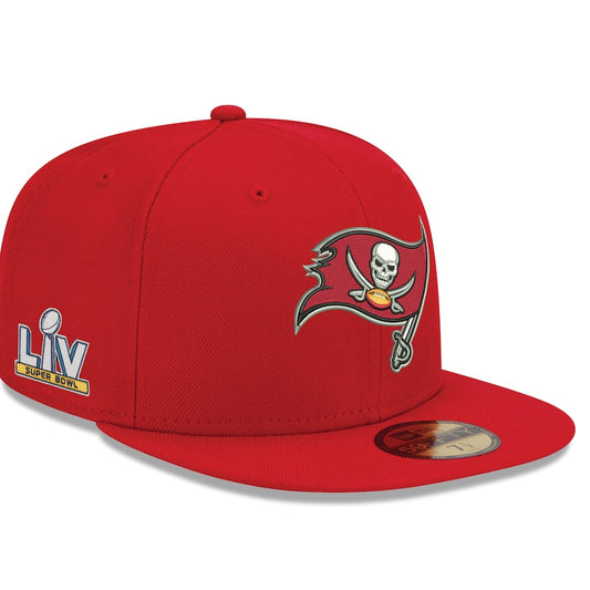 TAMPA BAY BUCANEERS SUPERBOWL LV PARCHE LATERAL 59FIFTY AJUSTADO