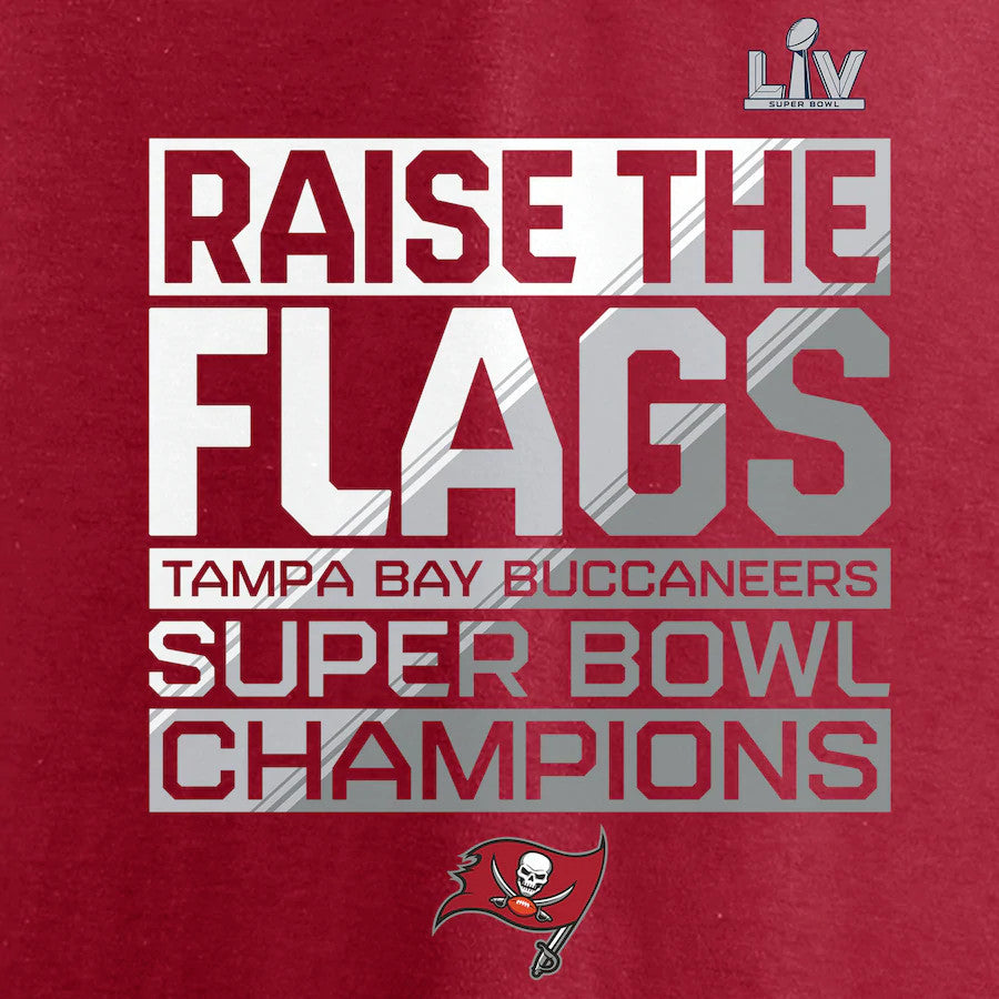 TAMPA BAY BUCCANEERS MUJER SUPER BOWL LV CHAMPS PARADE CELEBRATION T-SHIRT