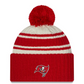 TAMPA BAY BUCCANEERS YOUTH 2022 SIDELINE SPORT CUFFED POM KNIT