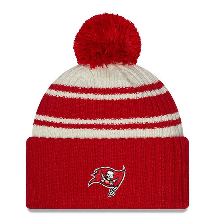 TAMPA BAY BUCCANEERS YOUTH 2022 SIDELINE SPORT CUFFED POM KNIT