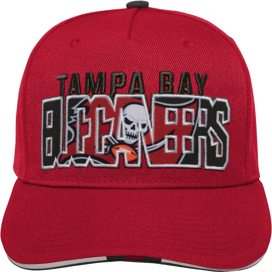 TAMPA BAY BUCCANEERS YOUTH ON TREND PRECURVED SNAPBACK