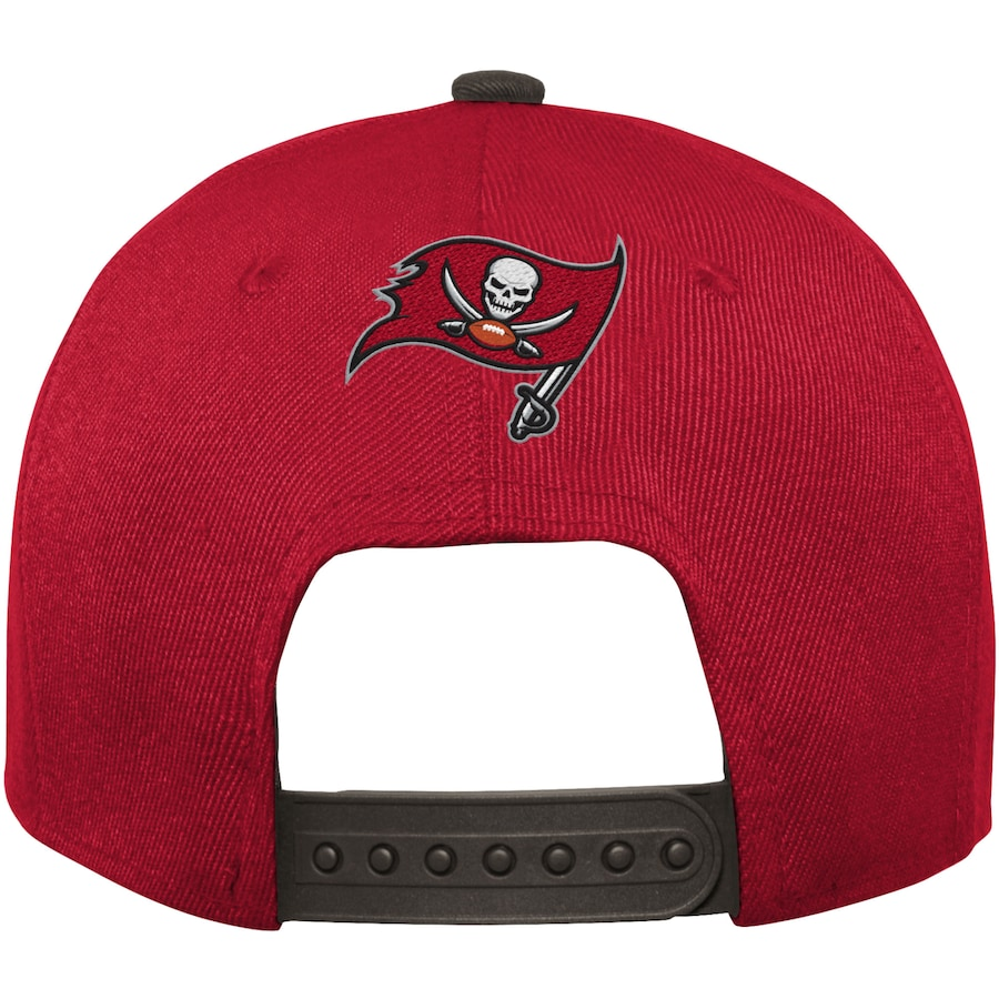 TAMPA BAY BUCCANEERS YOUTH ON TREND PRECURVED SNAPBACK