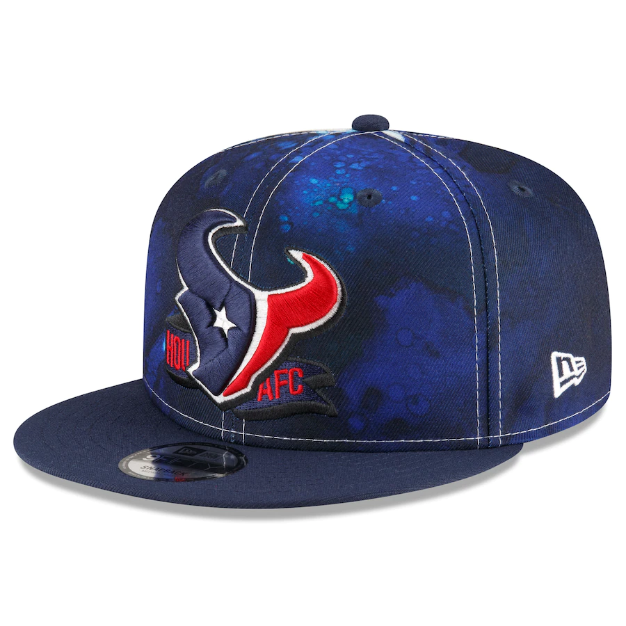 HOUSTON TEXANS 2022 SIDELINE 9FIFTY SNAPBACK - INK