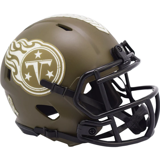 TENNESSEE TITANS 2022 SALUDO AL SERVICIO CASCO MINI SPEED